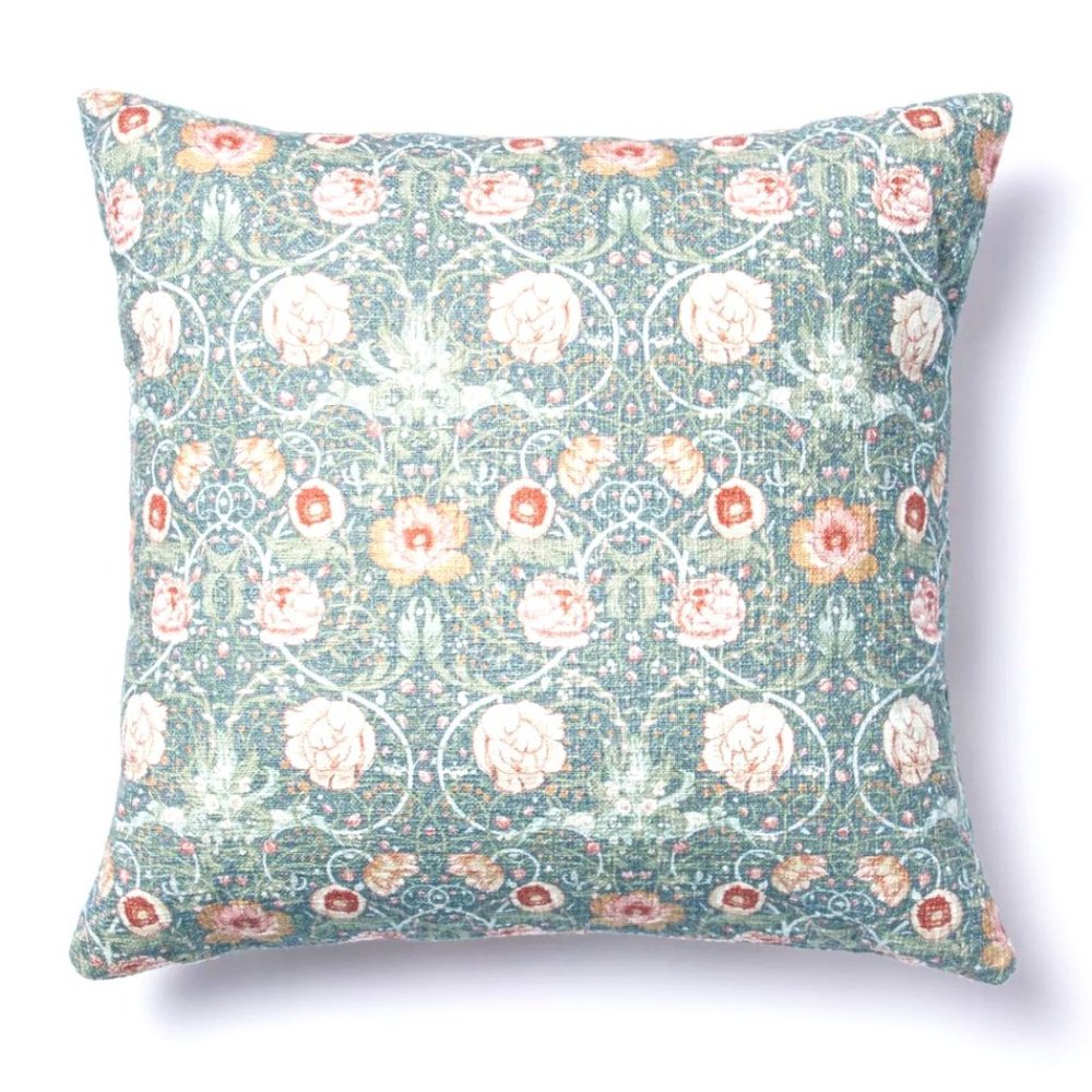 Studio McGee Floral Printed Throw Pillow NWT